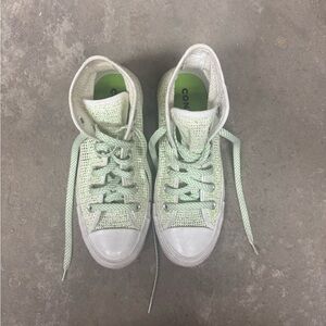 Converse High-Top Sneakers - pastel light Green